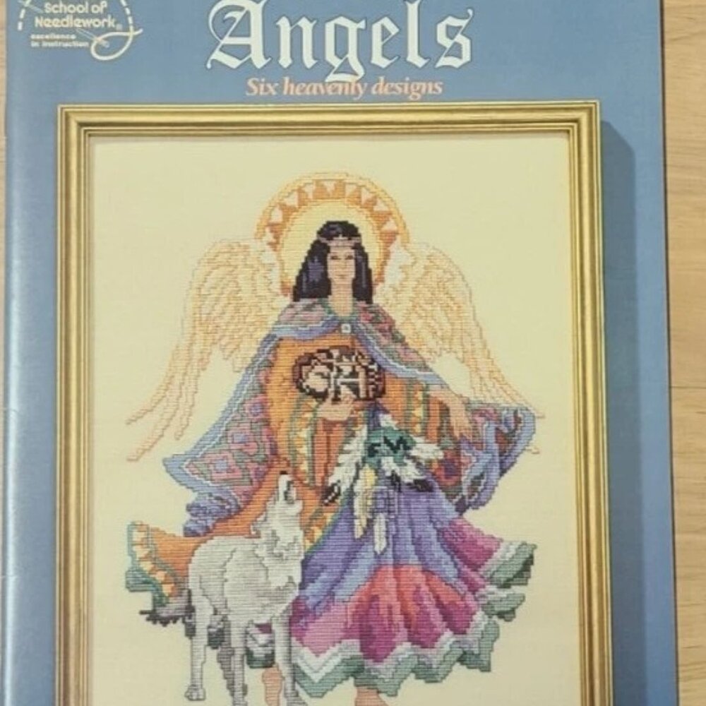 Cross Stitch Angels: 6 Heavenly Designs by Barbara Baatz